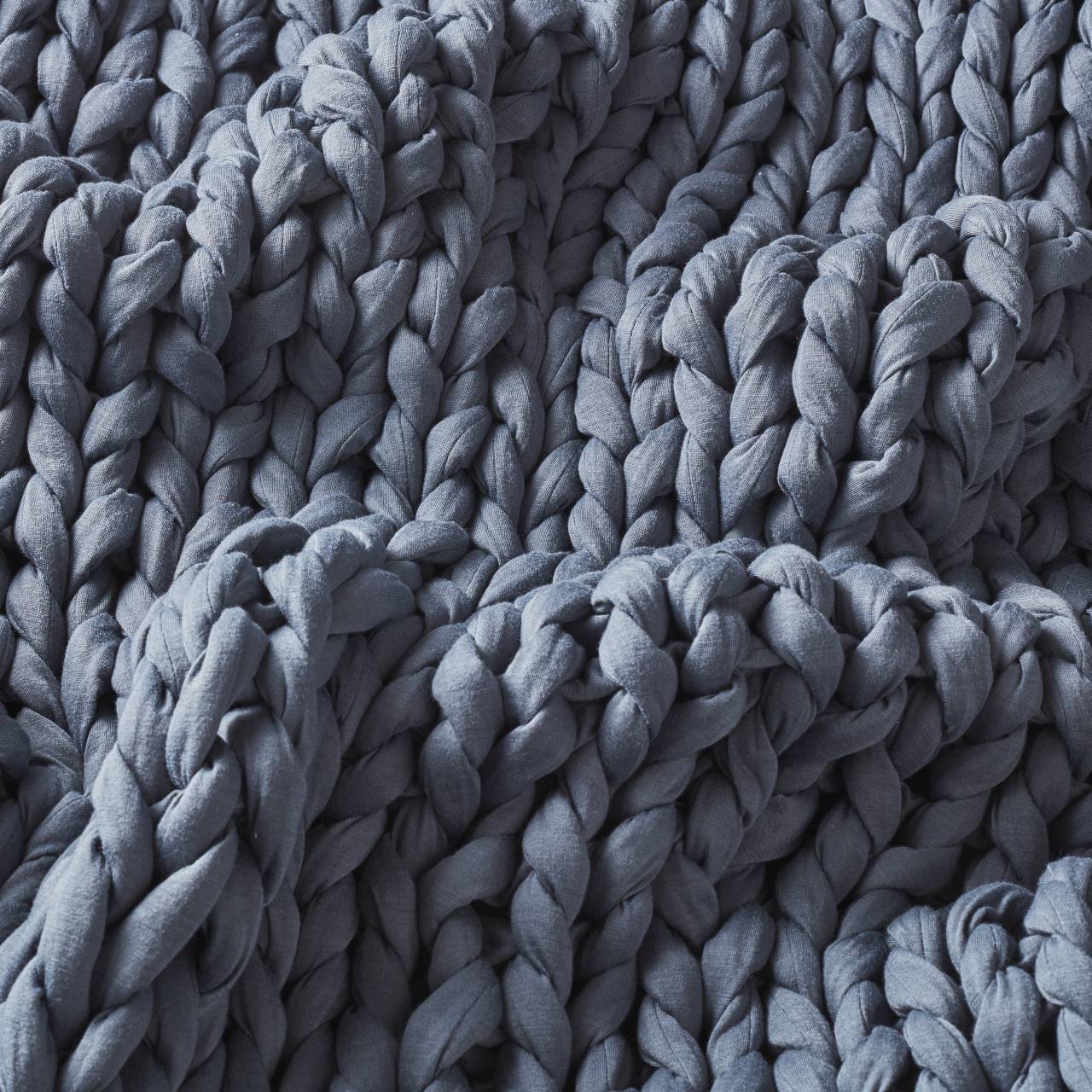 Hand Knitted Weighted Blanket Image 3