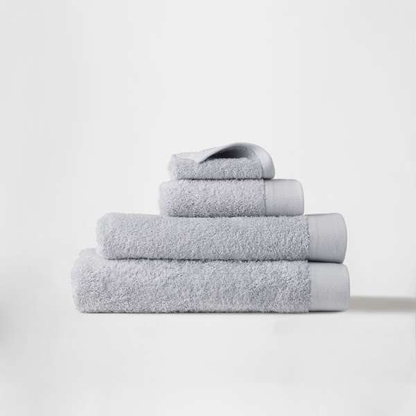 Terry Bath Towels - Silk & Snow