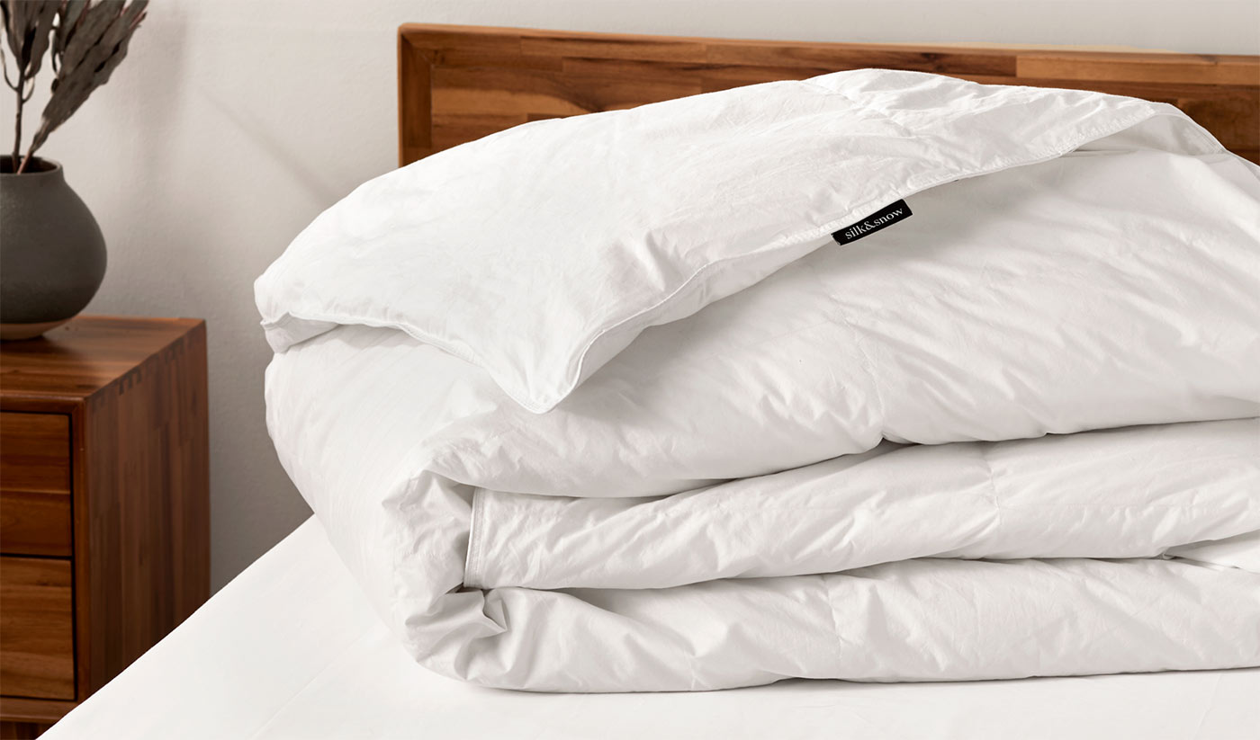 Couette duvet d'oie blanc canadien - 4 saisons — Ma Zone Québec