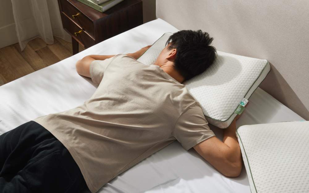 Meilleur oreiller Eco pour les dormeurs sur le ventre