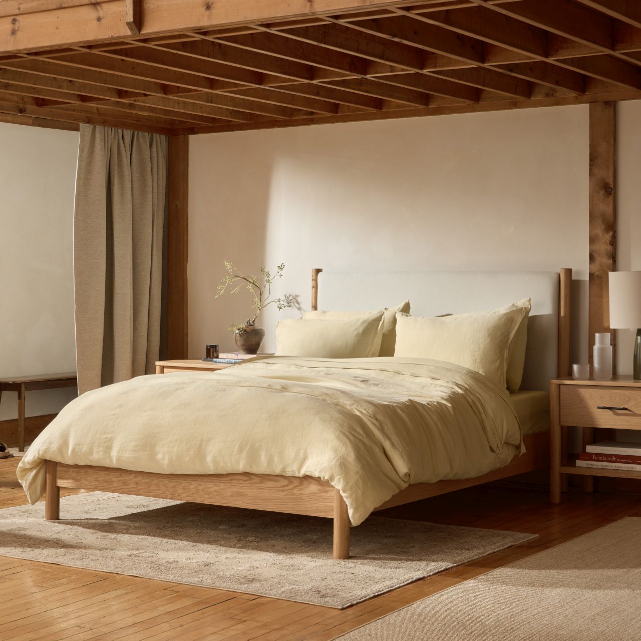 Flax Linen Bed Sheets Image 3