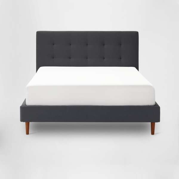 Tufted Upholstered Bed Frame