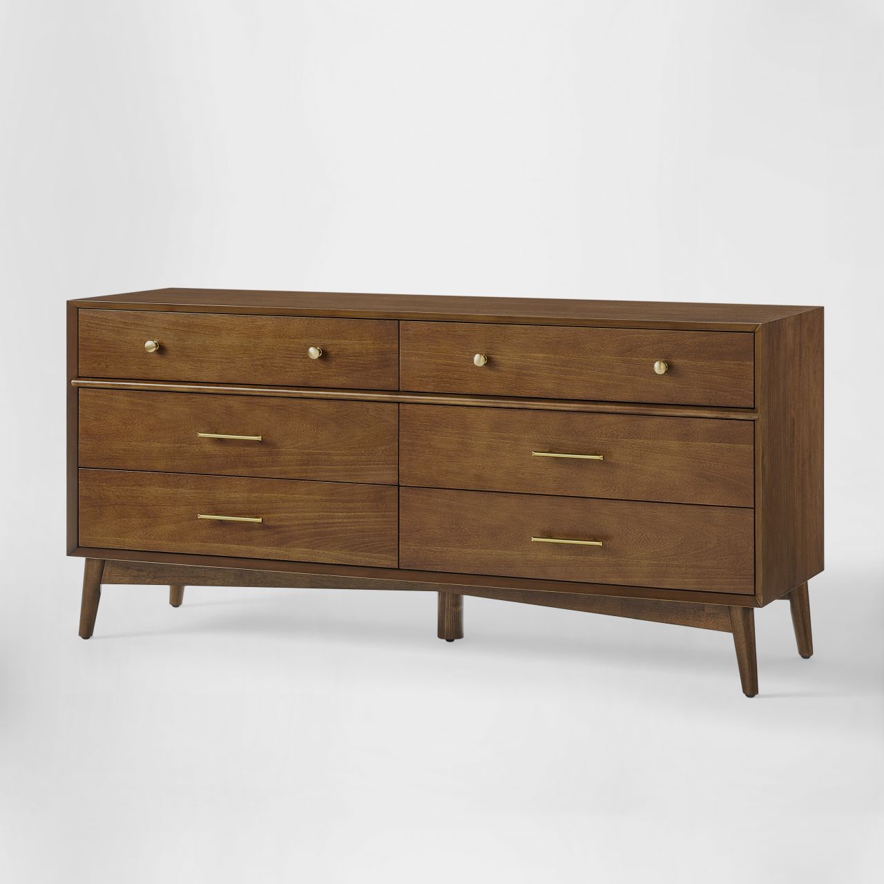 Mid-Century Modern Dresser - Silk & Snow Mid-Century Modern Dresser - Silk & Snow