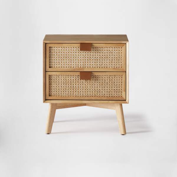 Rattan Nightstand