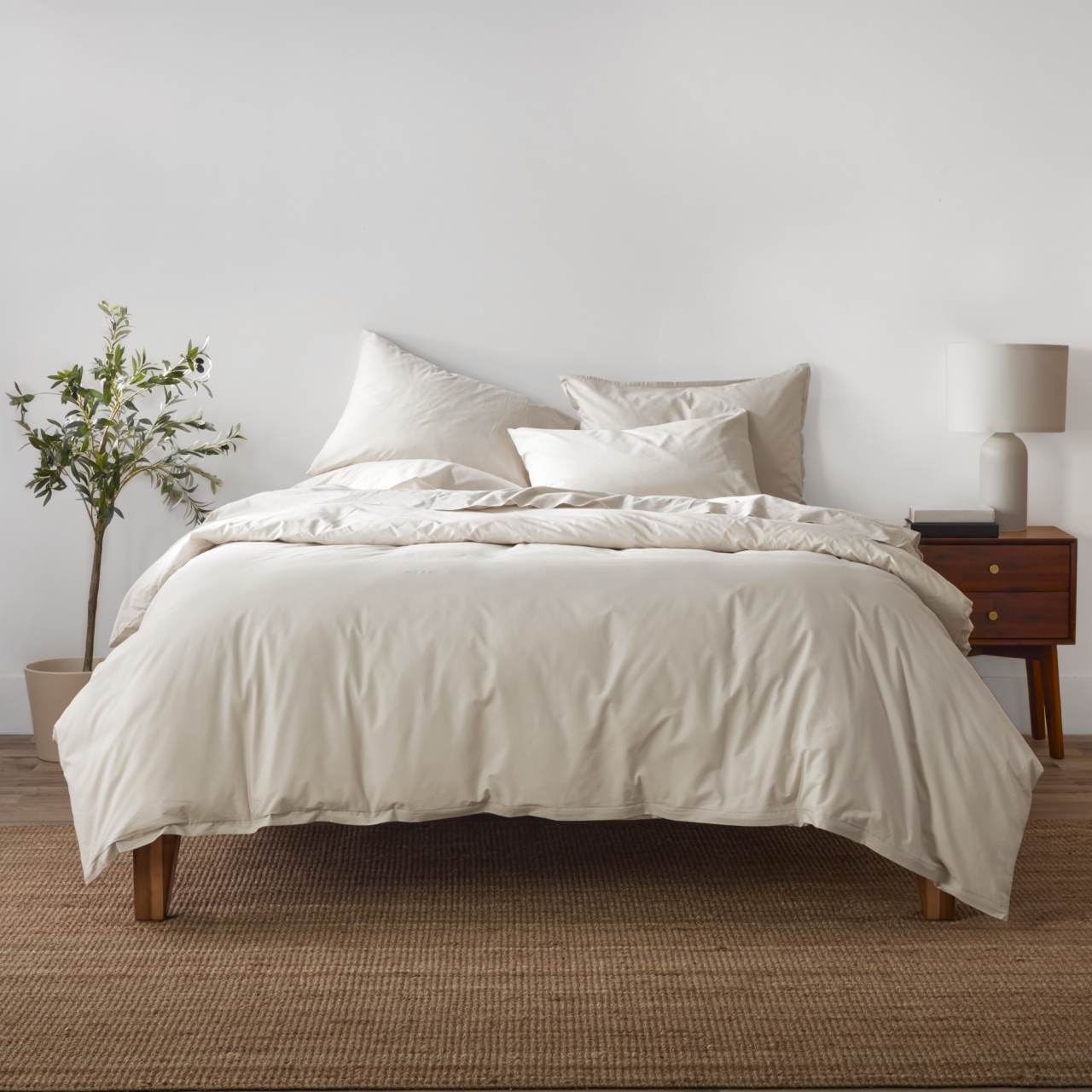 Percale Bed Sheets - Silk & Snow Canada