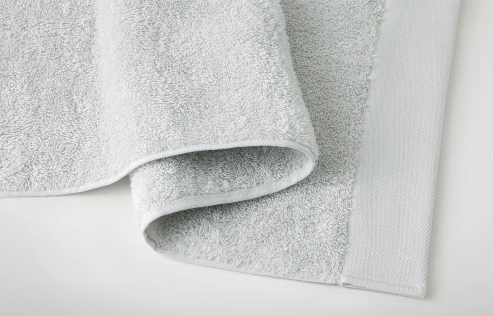 Terry Bath Towels - Silk & Snow