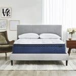 Best Hybrid Mattress Canada in decorated bedroom