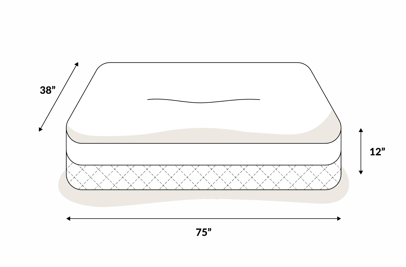 5 thick twin mattress