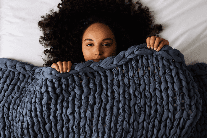 Crafting The Best Hand-Knit Weighted Blanket - Silk & Snow Canada