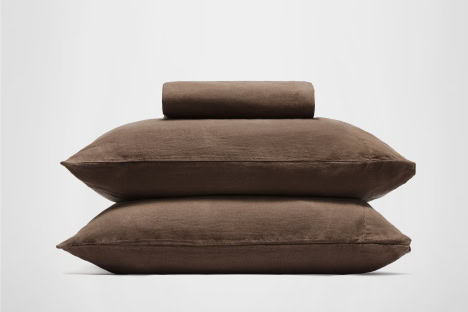 Flax Linen Fitted Sheet & Pillowcases